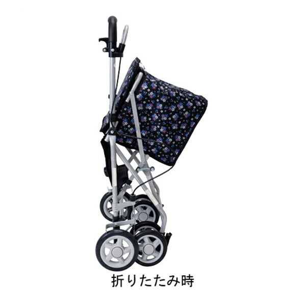 シルバーカー おしゃれ コンパクトカー カノン 島製作所 手押し車 折りたたみ 介護 ショッピング 介護用品