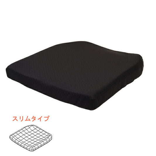 車椅子 クッション 車いすクッション タカノクッションMOLA スリムタイプ TC-ML40S　40cm幅 ブラック タカノ 体圧分散 姿勢保持 防水 介護用品