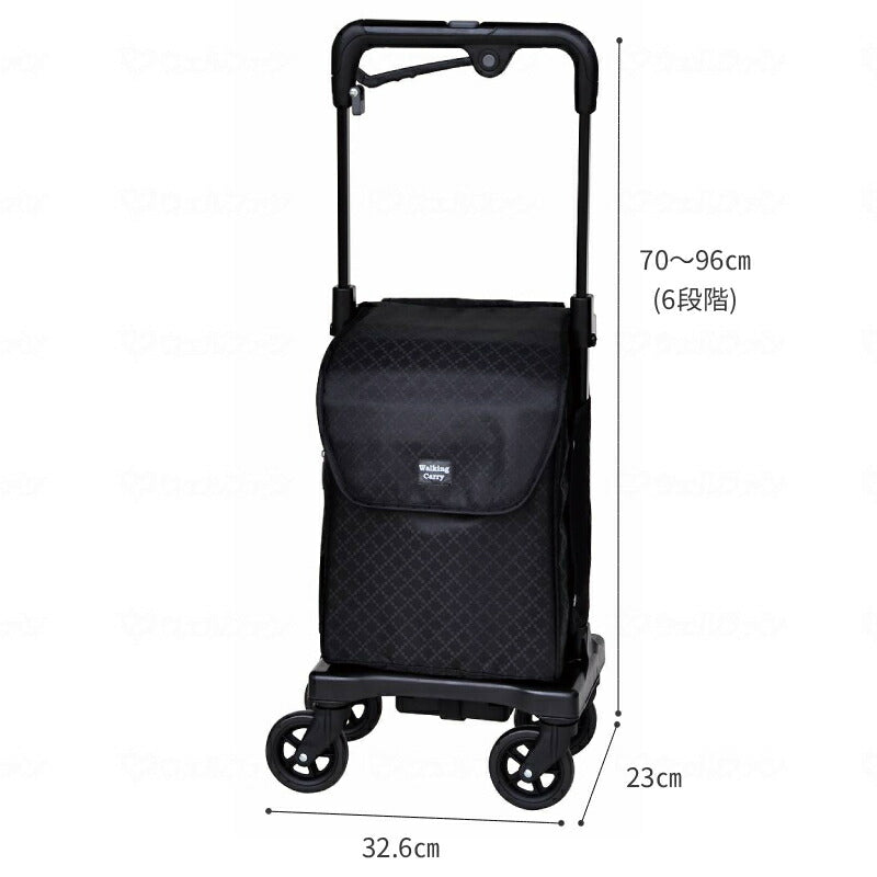 横押しカート アイカートフリーL1 No.840 須恵廣工業 iカート ショッピングカート キャリーバッグ ウォーキングカート ウォーキングキャリー 介護用品