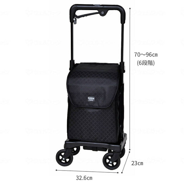 横押しカート アイカートフリーL1 No.840 須恵廣工業 iカート ショッピングカート キャリーバッグ ウォーキングカート ウォーキングキャリー 介護用品