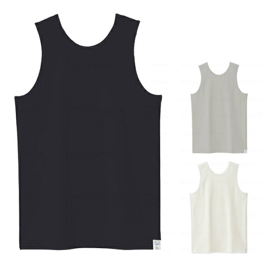 介護肌着 男性用 裏表前後無し メンズ タンクトップ HONESTIES 介護用品 介護 肌着 介護衣類 下着 インナー 紳士用