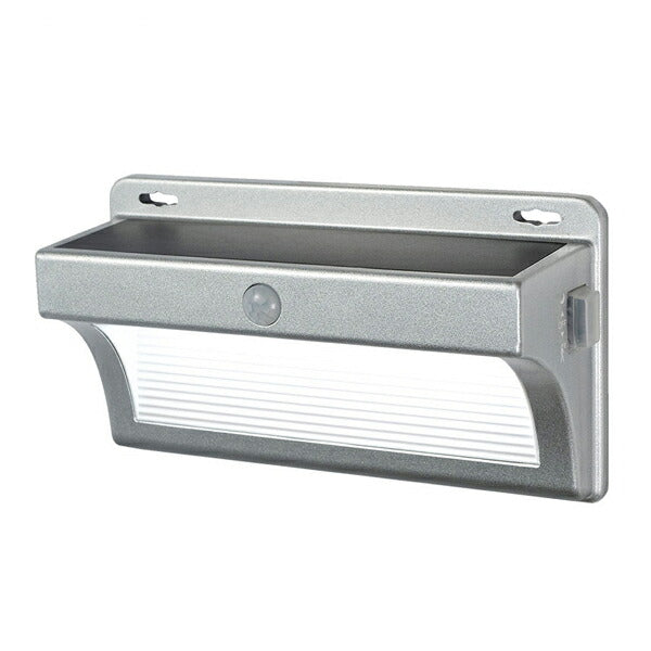 屋外センサーライト アルミウォールライト ESL-KA400SL 朝日電器 便利用品 日常生活 ソーラー ライト 介護 介護用品