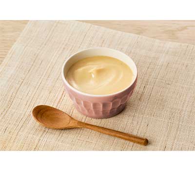 介護食 レトルト やわらか食 まんぷく日和 なめらか鶏のクリームシチュー 75g アサヒグループ食品 ムース食 ミキサー食 かまなくてよい 区分4 介護食品 おかず