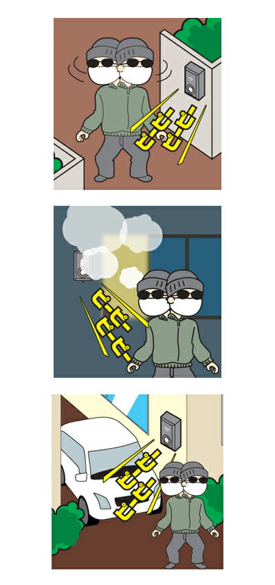 簡単防犯 侵入感知アラーム 音鳴くん オトナリくん SA-01 ナカバヤシリーベックス課 便利用品 日常生活 防犯対策 センサー アラーム 介護 介護用品