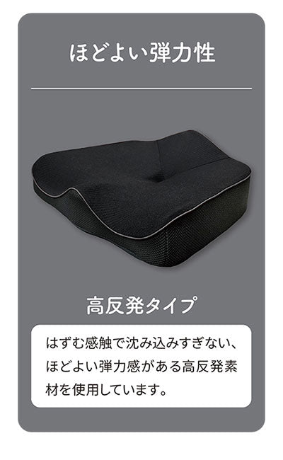 整骨院長監修 腰の事を考えたクッション 高反発タイプ 120139000040020 モリシタ 介護 介護用品