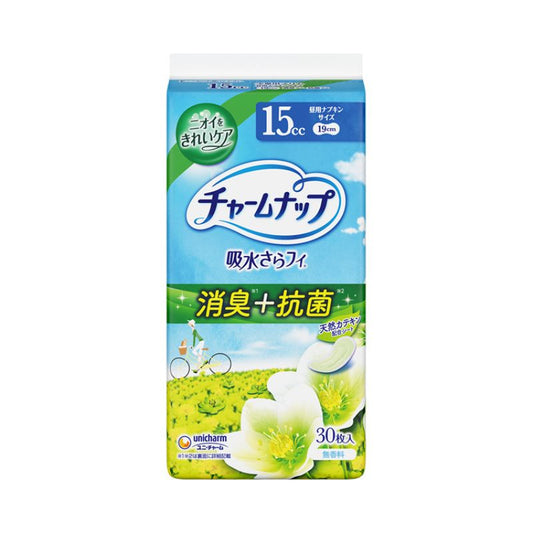 チャームナップ吸水さらフィ 少量用消臭・抗菌タイプ 56901　30枚 ユニ・チャーム 尿とりパッド 尿漏れパッド 尿取りパッド 介護パット 吸水パッド