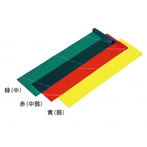 トレーニングバンド セラバンドミニパック 1.5ｍ巻 T131-10（緑-中）(リハビリ トレーニング 天然ゴム) アビリティーズ・ケアネット 介護用品