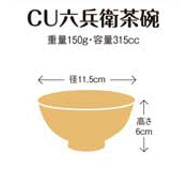 軽量強化磁器 おかるのキモチ 六兵衛茶碗 粒々 メープル 介護用品 - 介護用品専門店 eかいごナビ