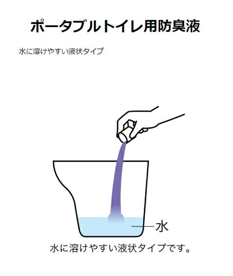 ポータブルトイレ用防臭液 533-204 400mL アロン化成 (ポータブルトイレ 消臭剤 防臭剤) 介護用品