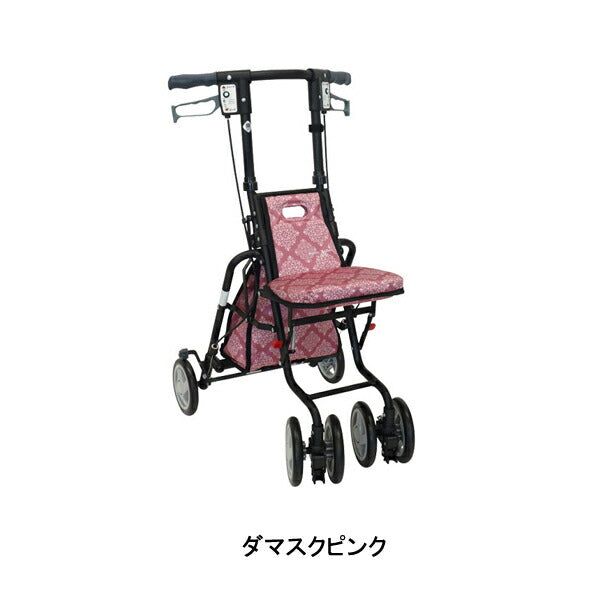 シルバーカー おしゃれ シニア 散歩 サニーウォーカーSP (小）島製作所【敬老の日特集】(手押し車 折りたたみ コンパクト 介護 シルバー カー) 介護用品 軽量 座れる コンパクト 歩行補助 買い物 ショッピングカー 老人車 手押し車 介護 人気