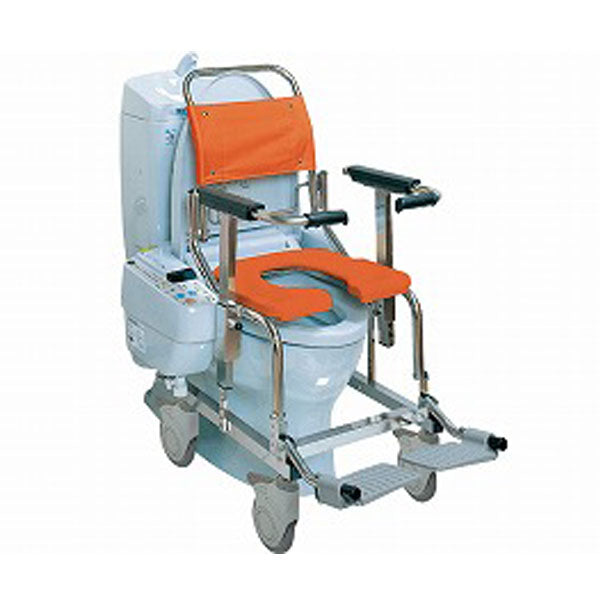 (代引き不可) シャワーキャリーAG 4輪キャスタータイプ 樹脂ダブルロック No.5322 AG-PG 睦三 (お風呂 椅子 浴用椅子 介護) 介護用品