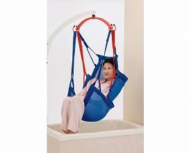 (代引き不可) スリングパオ メッシュブルー フルサイズ PAO150 モリトー  (リフト用吊り具 スリングシート 移動用リフトのつり具部分) 介護用品