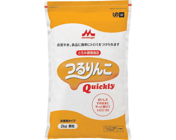 介護食品 とろみ調整 嚥下補助 つるりんこ クイックリー2kg クリニコ 介護用品