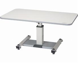 (代引き不可) プラス 折りたたみ式昇降テーブル CS-159A 幅150cm (昇降テーブル 折りたたみ式) 介護用品