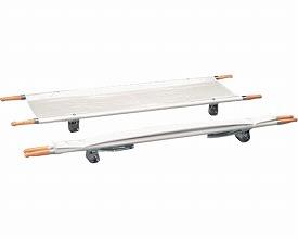 （代引き不可）ナビス 二つ折り担架 OT-2 アルミ 介護用品