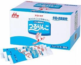 介護食品 とろみ調整 個包装 嚥下補助 クリニコ つるりんこ 牛乳・流動食用 3g×50本 介護用品