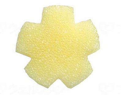 (代引き不可) 口腔ケアスポンジ プラスチック軸  500本 川本産業 介護用品