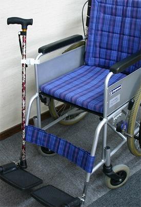 杖 ステッキ おしゃれ 杖ホルダー つえポンKS 車椅子・シルバーカー用 TH-K001S オフィス・ラボ  (杖ホルダー 杖 ステッキ ホルダー) 介護用品