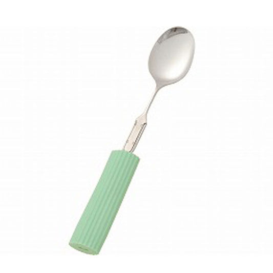 曲げ曲げハンドル・シリコンスポンジ付 R-19/SS-2 スプーン大 フセ企画 (介護 食器) 介護用品 - 介護用品専門店 eかいごナビ