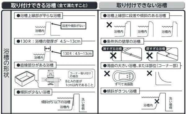 アロン化成　安寿 高さ調節付浴槽手すり　UST-130R（入浴関連 浴槽てすり 入浴グリップ　お風呂用手すり）介護用品