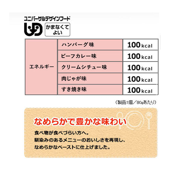 介護食 かまなくてよい レトルト やさしくラクケア とろとろ煮込みの肉じゃが 80g 88391 ハウス食品 介護用品