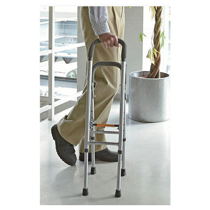 杖 四脚杖 歩行補助 安定歩行 女性 男性 幸和製作所 コンパクトサイドケイン HKS01（四脚杖 歩行器 折りたたみ式）介護用品