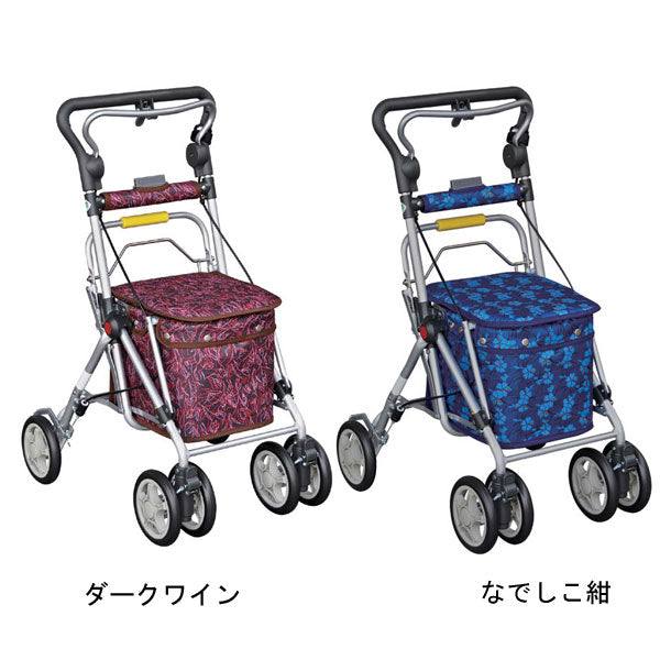 シルバーカー スイートIII No.668 須恵廣工業 (シルバーカー ショッピングカート ミドル ボックスタイプ）介護用品