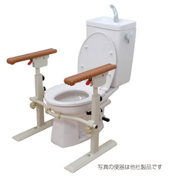 トイレ用たちあっぷII CKJ-01 矢崎化工 (介護 トイレ 手すり トイレ 補助 立ち上がり手すり 立ち上がり 補助手すり 転倒防止) 介護用品