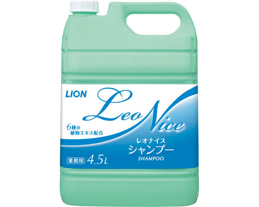 レオナイス リンスインシャンプー 4.5L ライオンハイジーン (介護 風呂 入浴 保湿 洗髪) 介護用品
