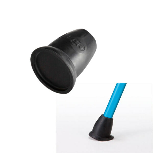 杖 ステッキ 杖用品 杖先ゴム ヒューゴステッキ用替えゴム 104675　内径19mm 介護用品
