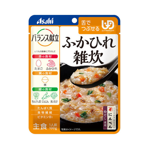 介護食 舌でつぶせる レトルト バランス献立 ふかひれ雑炊 100g 188410 アサヒグループ食品 介護用品