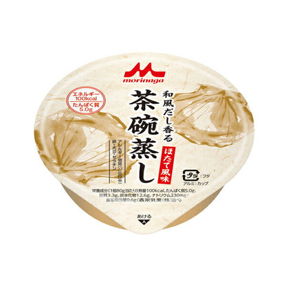 介護食 カップ入り 高カロリー 和風だし香る茶碗蒸し ほたて風味 80g 0652478 クリニコ 介護用品