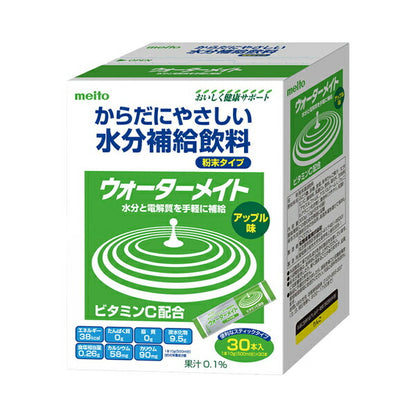 介護食品 粉末 飲料 ウォーターメイト 30P アップル味 10g×30本 名糖産業 介護用品