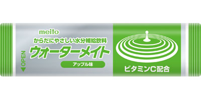 介護食品 粉末 飲料 ウォーターメイト 30P アップル味 10g×30本 名糖産業 介護用品