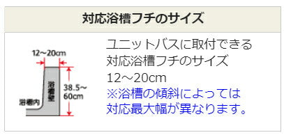 入浴グリップ ユクリア ユニットバス専用コンパクト 200脚付 PN-L12312 パナソニック エイジフリー (入浴 浴槽移動 移乗手すり 風呂 手すり) 介護用品