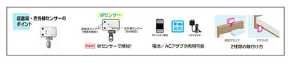(施設様送り限定)(代引き不可) 家族コール3C・スマート HKSM-3C テクノスジャパン (介護 センサー) 介護用品