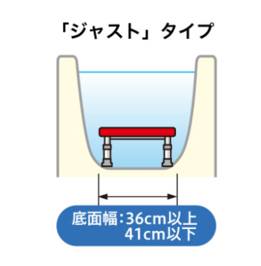 アロン化成 安寿 軽量浴槽台 “あしぴた”ソフトクッションタイプ ジャスト 12-20 536-560 536-561 536-562 (介護用  風呂椅子 浴槽 椅子 介護 用 お 風呂) 介護用品