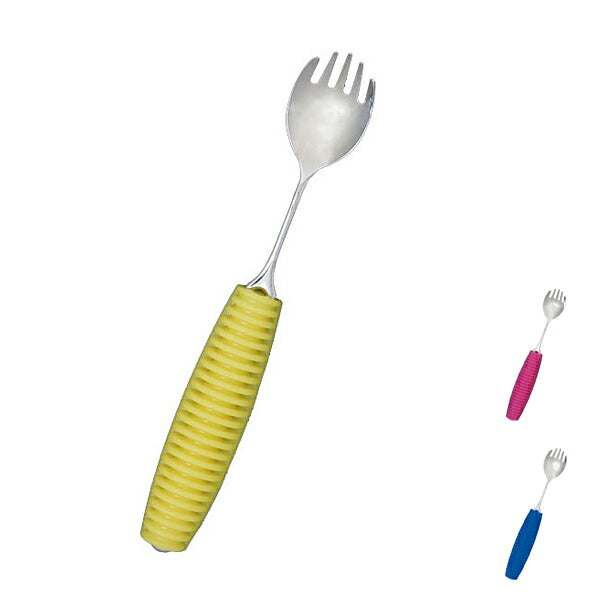 フレックスメタルスプーン 先割れ（兼用）小 FM-02 岡部洋食器製作所 (カトラリー 介護 食器) 介護用品 - 介護用品専門店 eかいごナビ