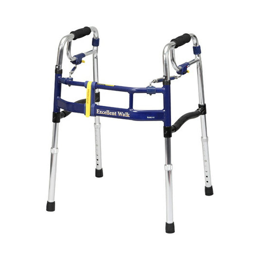 (代引き不可) スライドフィットEX 固定式 H-0288 スタンダード ユーバ産業 (介護 歩行補助 歩行器 折りたたみ) 介護用品