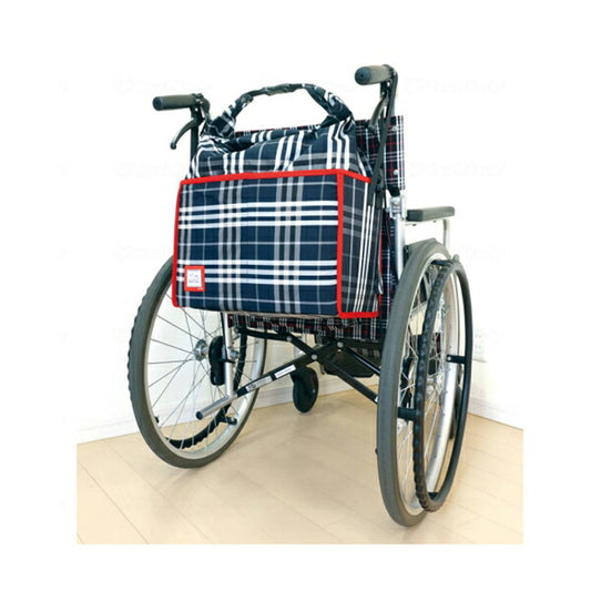 車いす用RAKUバッグII SR-700N ダークネイビー 笑和（車いす 車椅子アクセサリー）介護用品