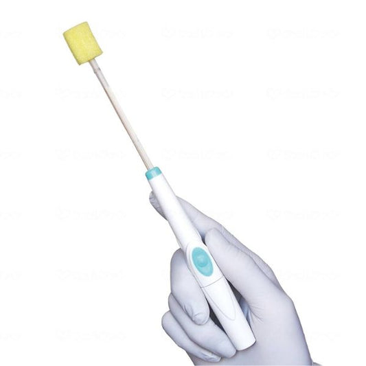 ピカスポ 本体+光るスポンジブラシ10本セット X351P03 ベテル (口腔ケア 歯磨き 介護) 介護用品