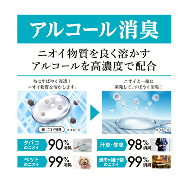 ノンスメル清水香 ハーバルフレッシュの香り 01395-0 本体 400mL 白元アース (介護 アルコール 除菌 消臭) 介護用品