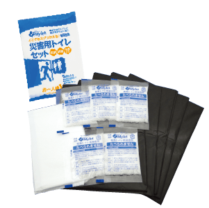 (代引き不可) 災害用 マイレットP-300 (備蓄 災害用トイレ セット) 介護用品